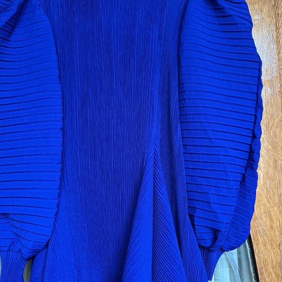 Beulah Style Royal Blue Special Occasion Midi Dress - Picture 6 of 9